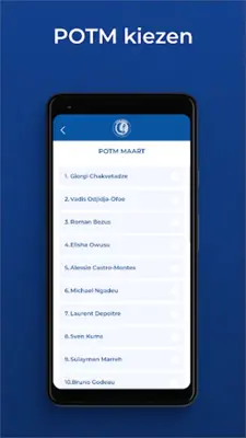 KAA Gent android App screenshot 1